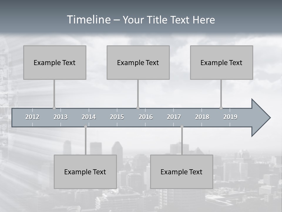 Cool Temperature White PowerPoint Template