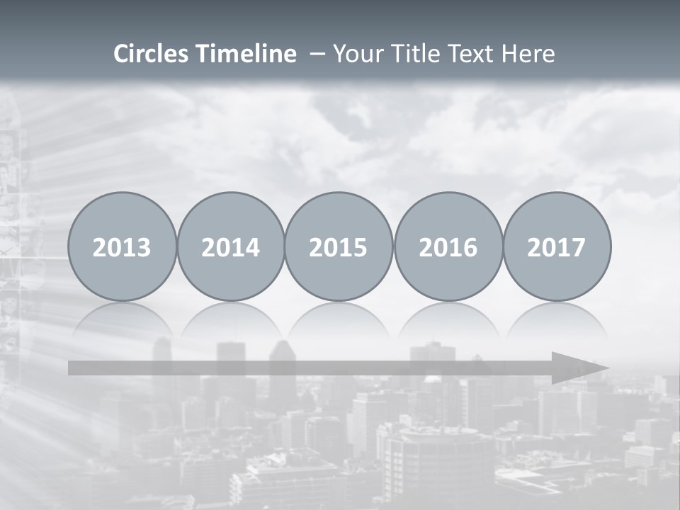 Cool Temperature White PowerPoint Template