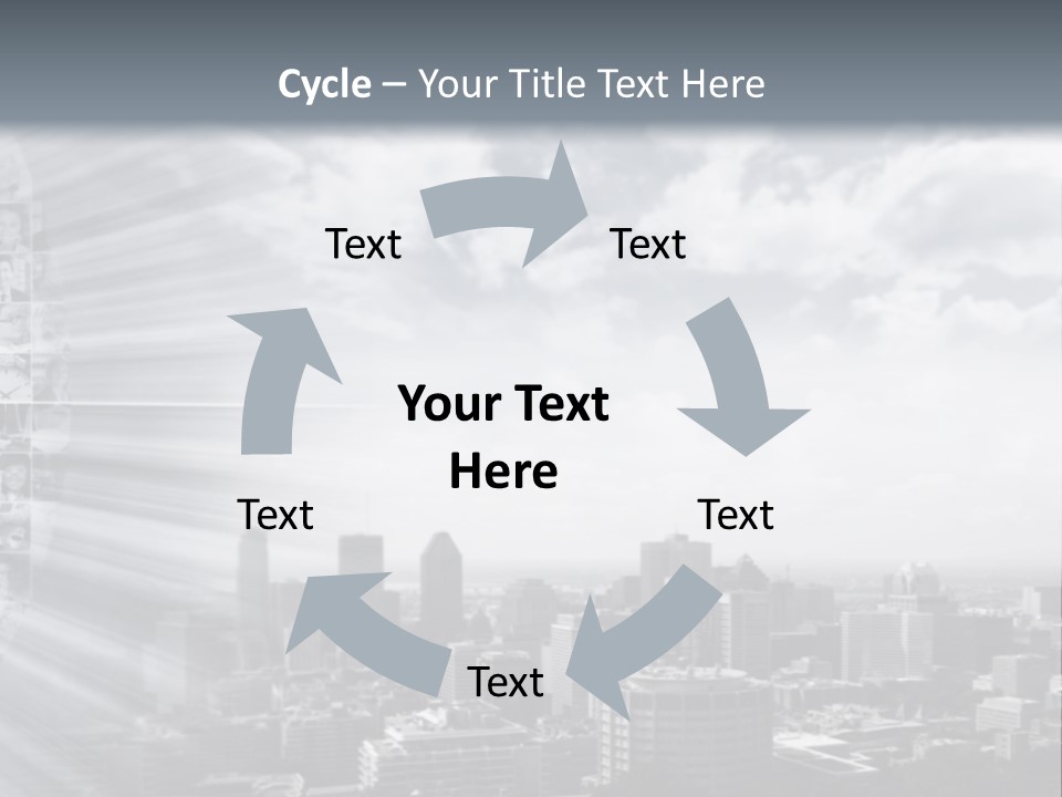 Cool Temperature White PowerPoint Template