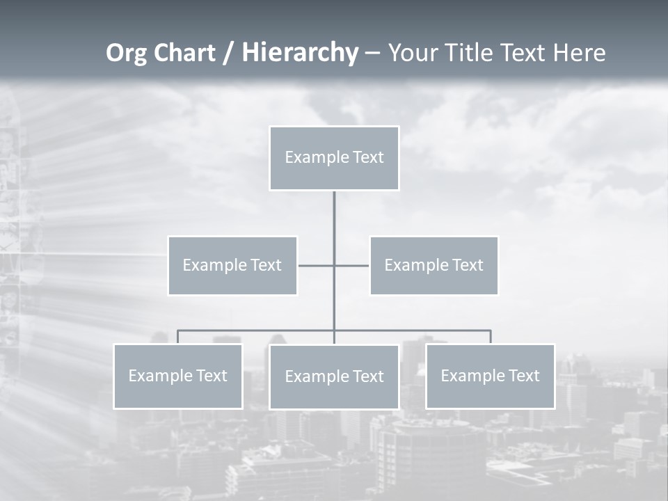 Cool Temperature White PowerPoint Template