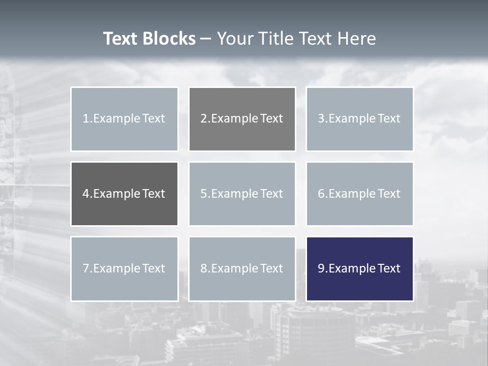 Cool Temperature White PowerPoint Template