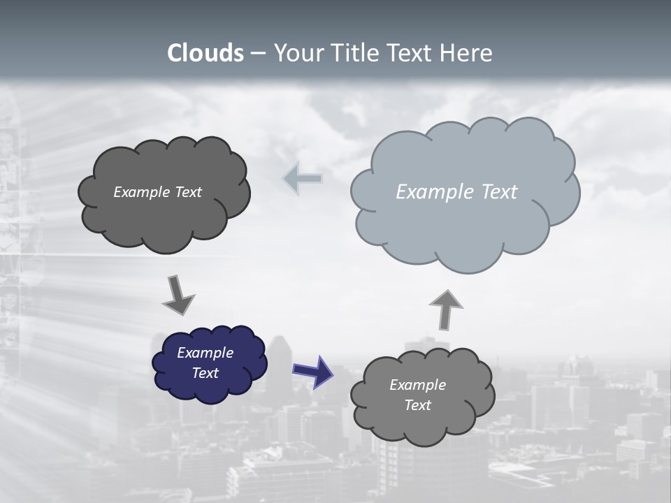 Cool Temperature White PowerPoint Template