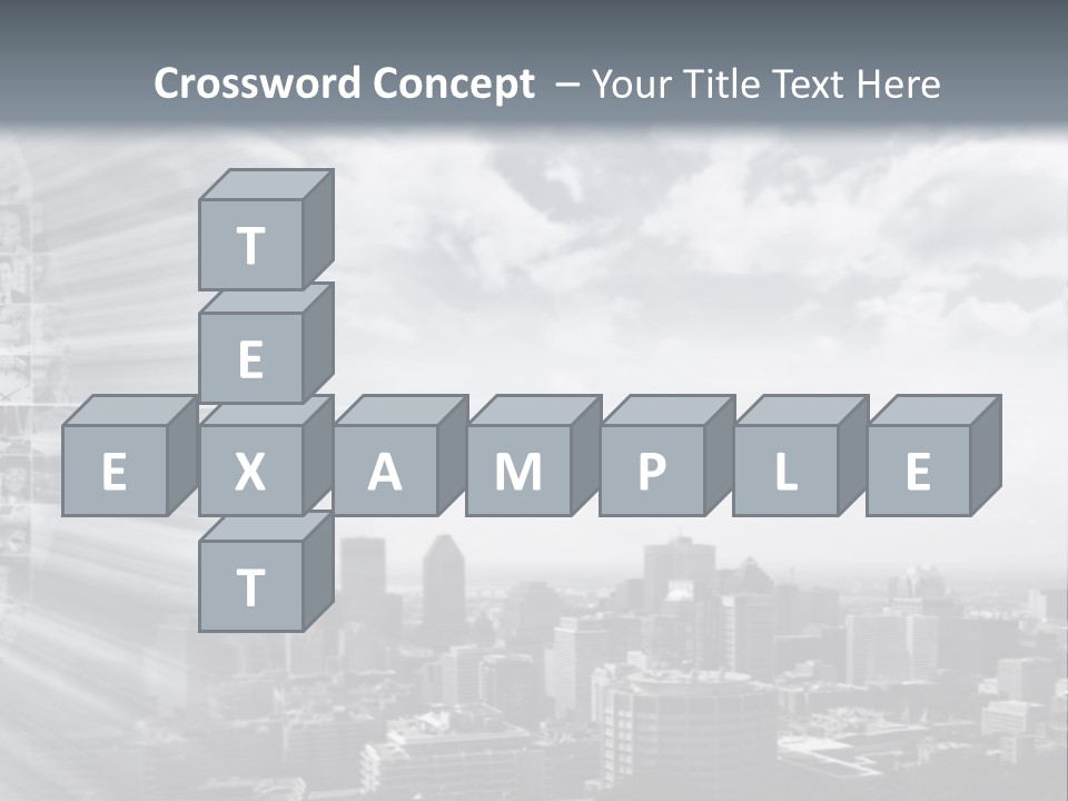 Cool Temperature White PowerPoint Template