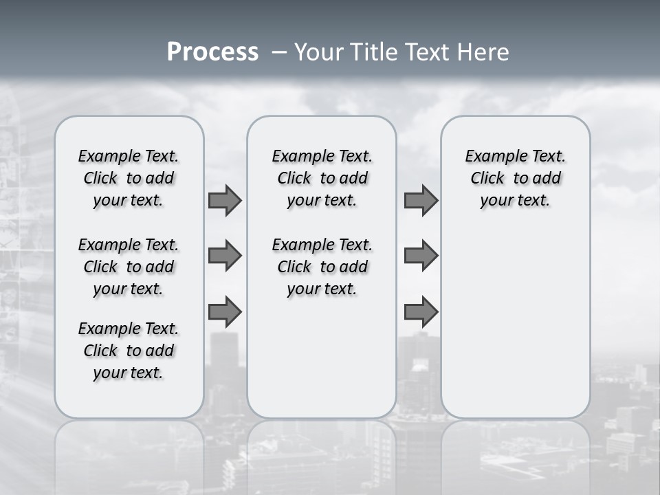 Cool Temperature White PowerPoint Template