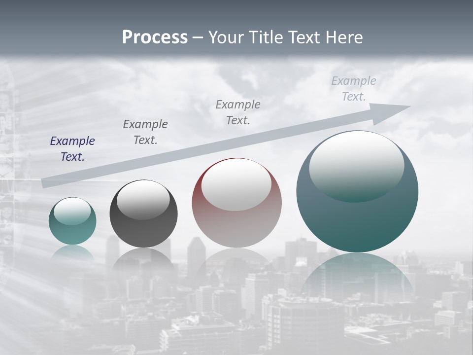 Cool Temperature White PowerPoint Template