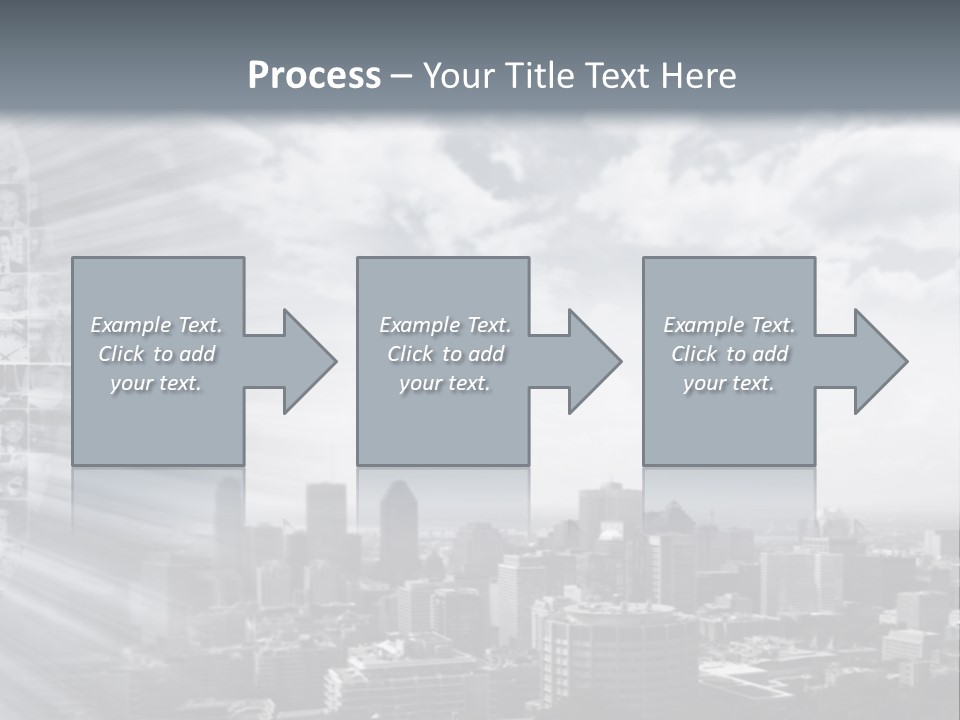 Cool Temperature White PowerPoint Template