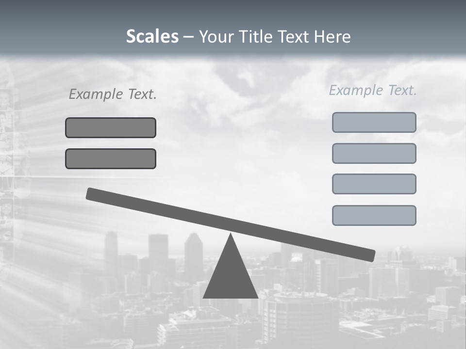 Cool Temperature White PowerPoint Template