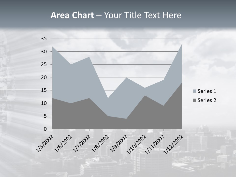Cool Temperature White PowerPoint Template