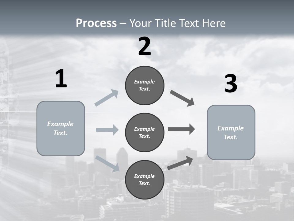 Cool Temperature White PowerPoint Template