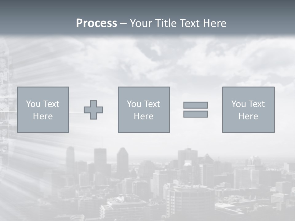 Cool Temperature White PowerPoint Template