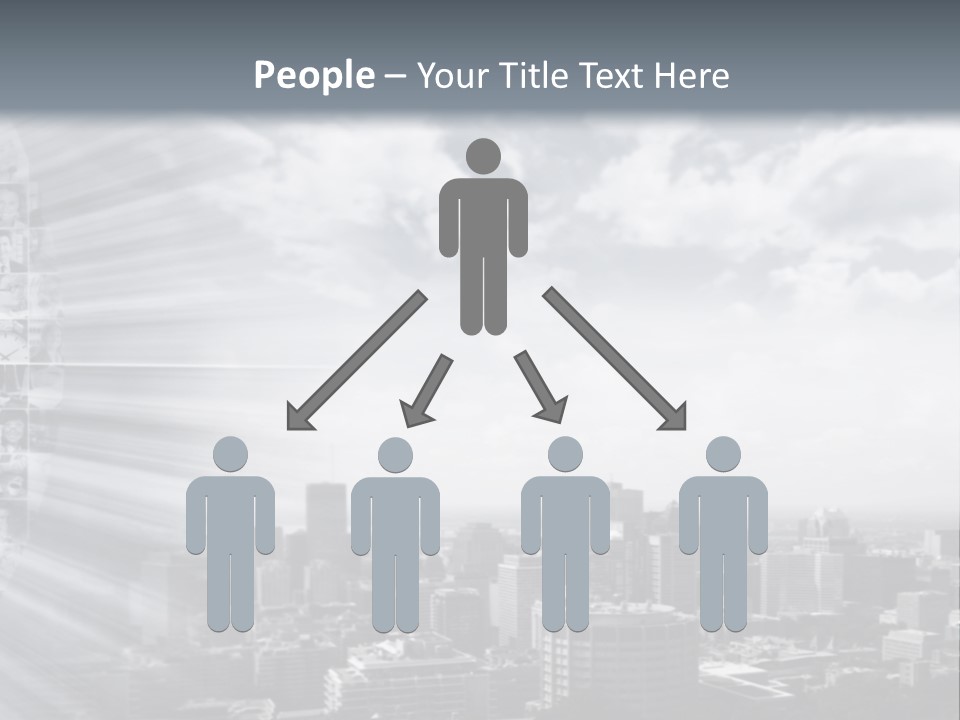 Cool Temperature White PowerPoint Template