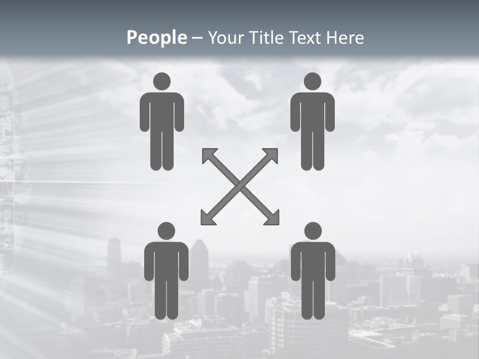 Cool Temperature White PowerPoint Template