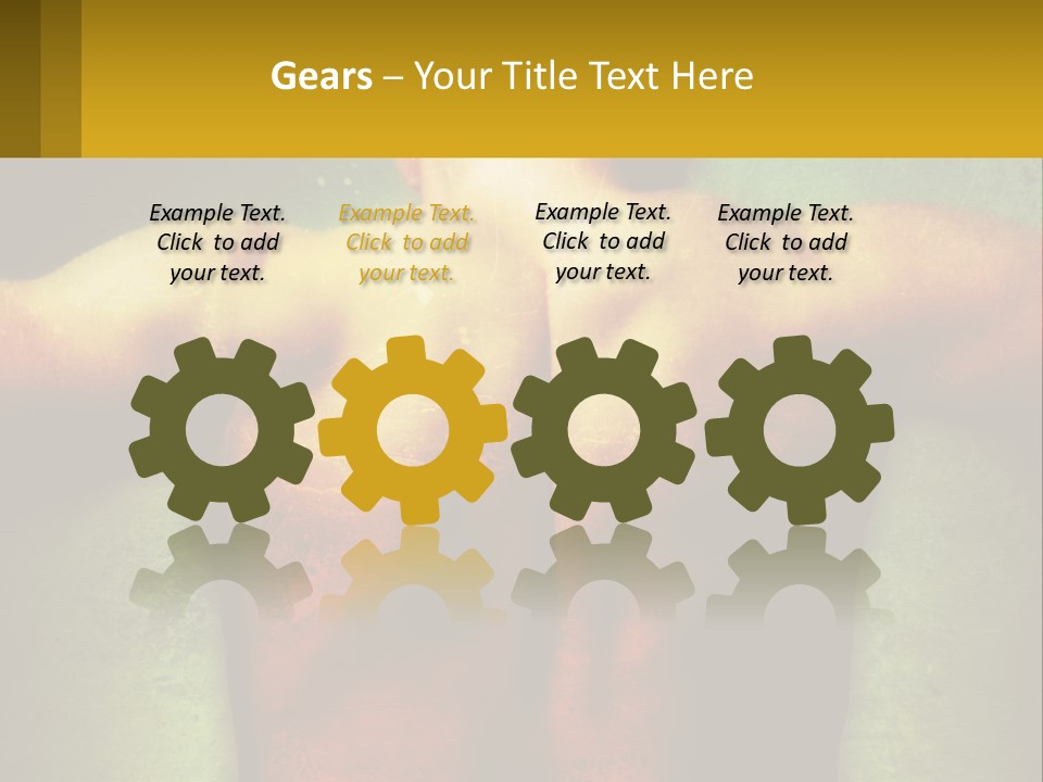Equipment Energy Cooling PowerPoint Template