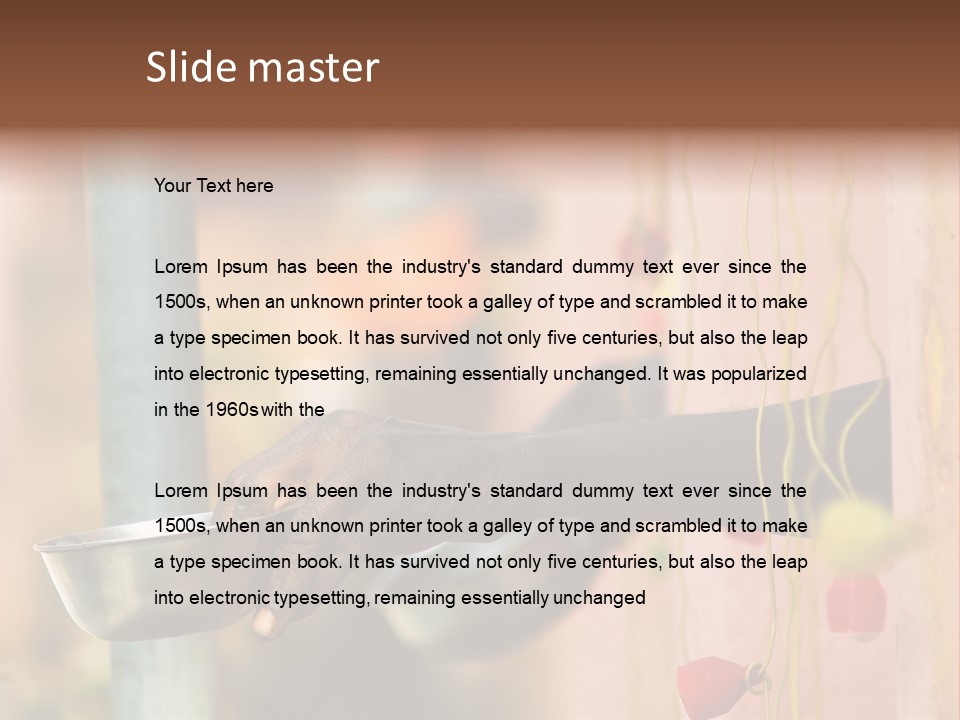 Industry Electric Cooling PowerPoint Template