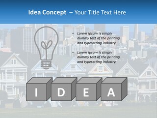 Electric Technology Electricity PowerPoint Template