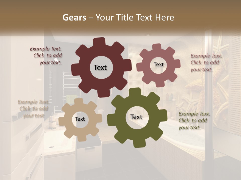 Condition Cooling Unit PowerPoint Template