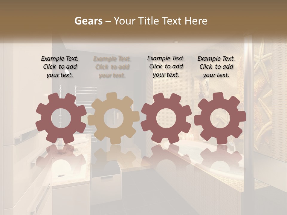 Condition Cooling Unit PowerPoint Template