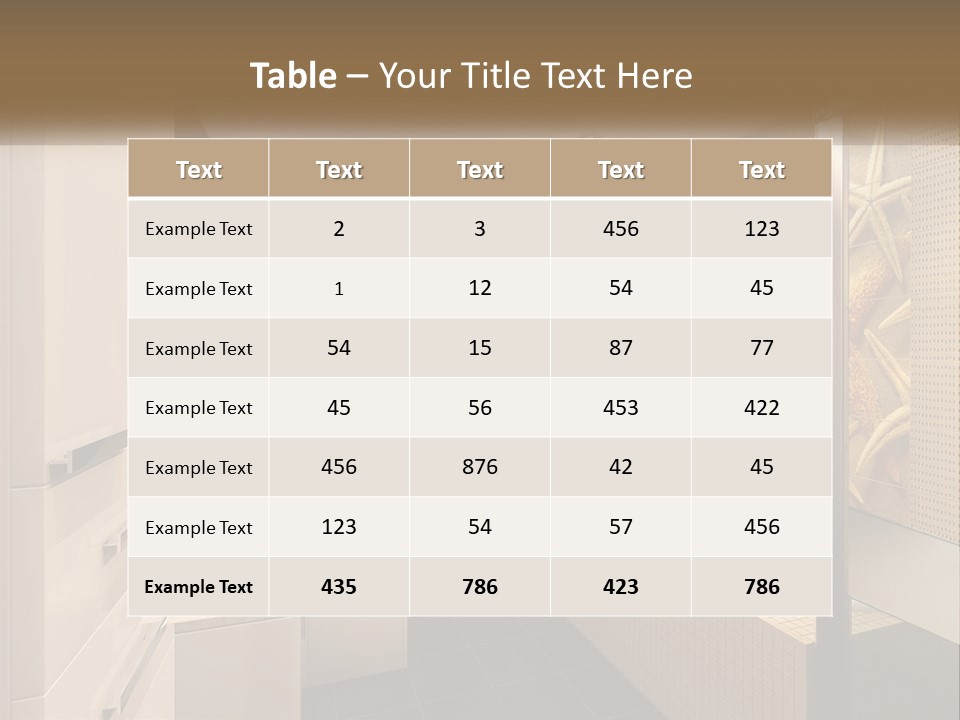 Condition Cooling Unit PowerPoint Template