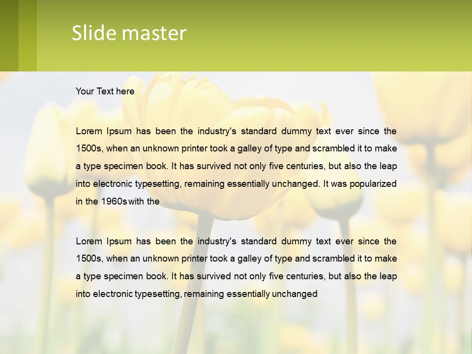 Industry Technology Condition PowerPoint Template