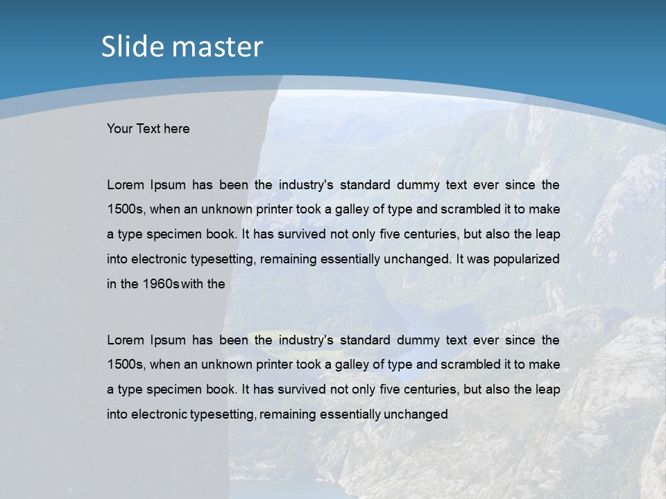 Electric Supply Unit PowerPoint Template