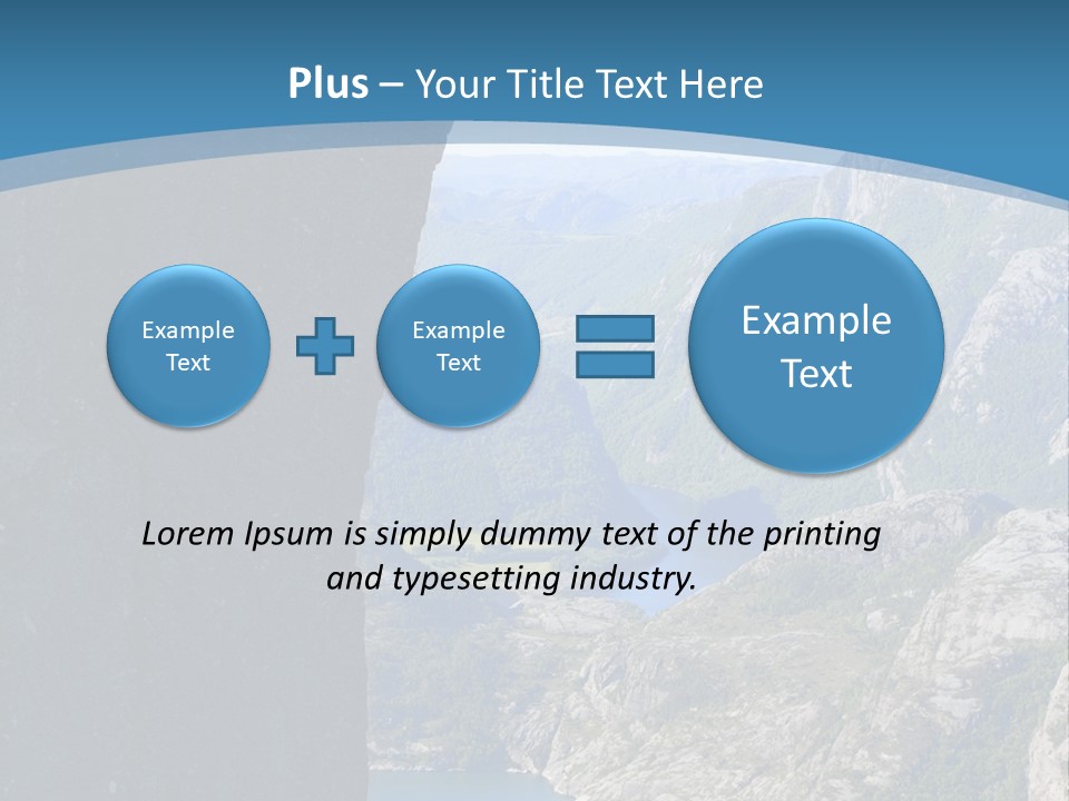 Electric Supply Unit PowerPoint Template