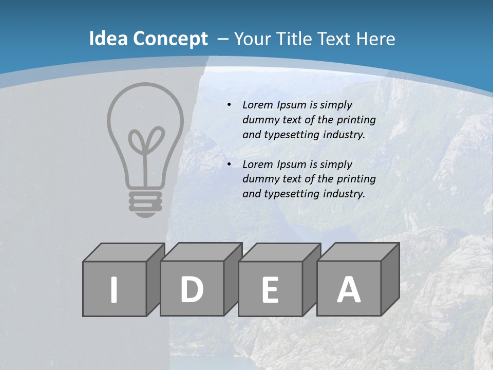 Electric Supply Unit PowerPoint Template