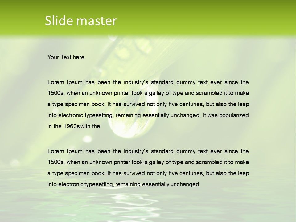 Condition Temperature Conditioner PowerPoint Template