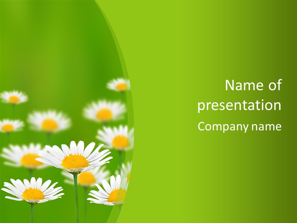Energy Cold Climate PowerPoint Template