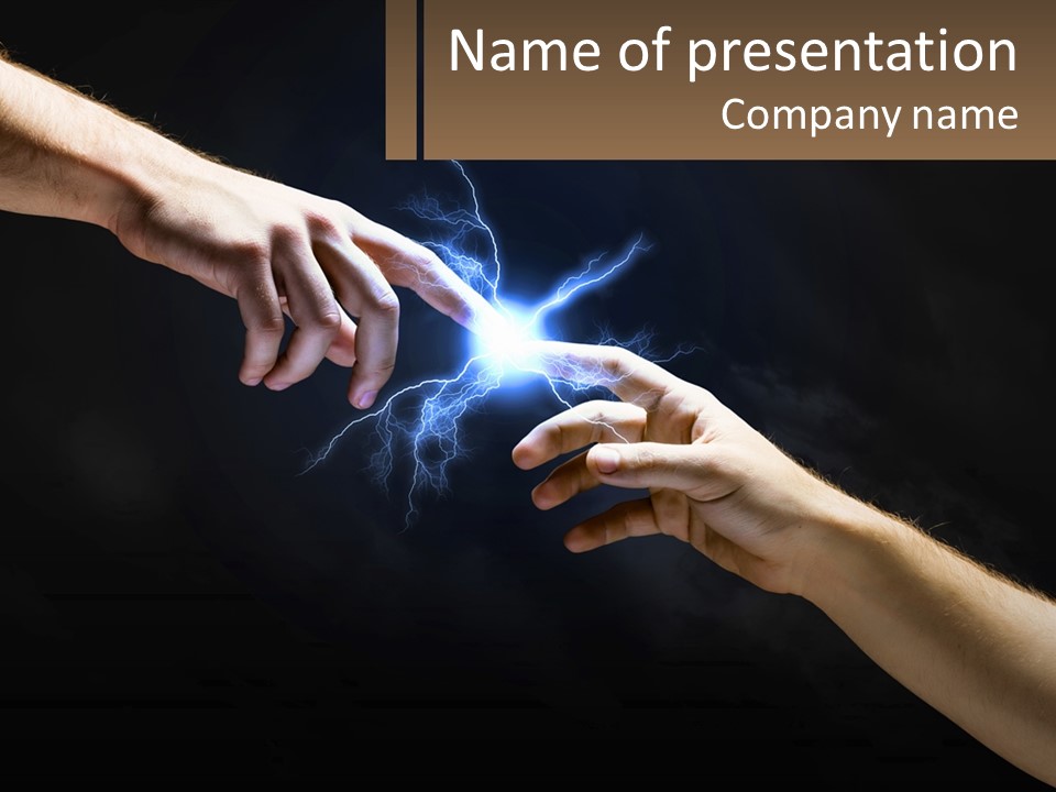 Cool Power Electricity PowerPoint Template