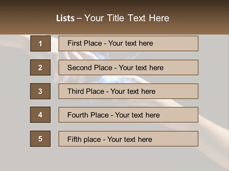 Cool Power Electricity PowerPoint Template