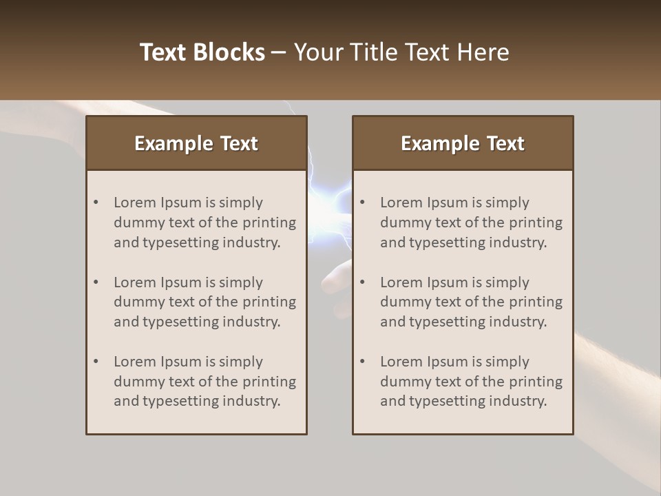 Cool Power Electricity PowerPoint Template