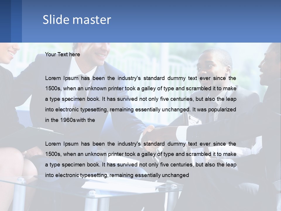 Temperature Power House PowerPoint Template