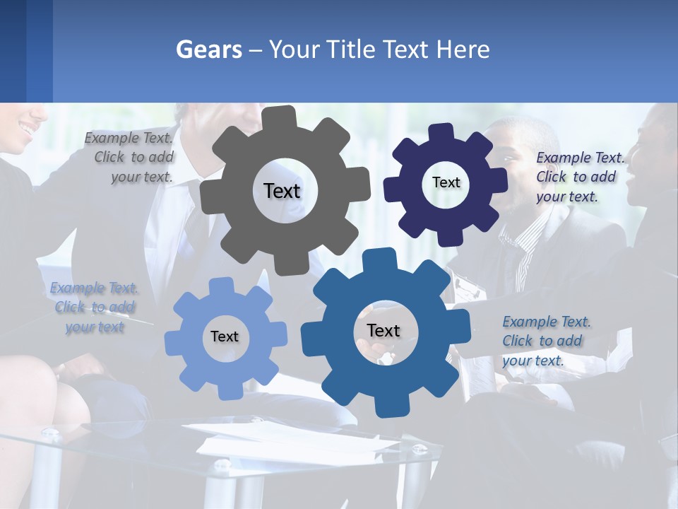 Temperature Power House PowerPoint Template
