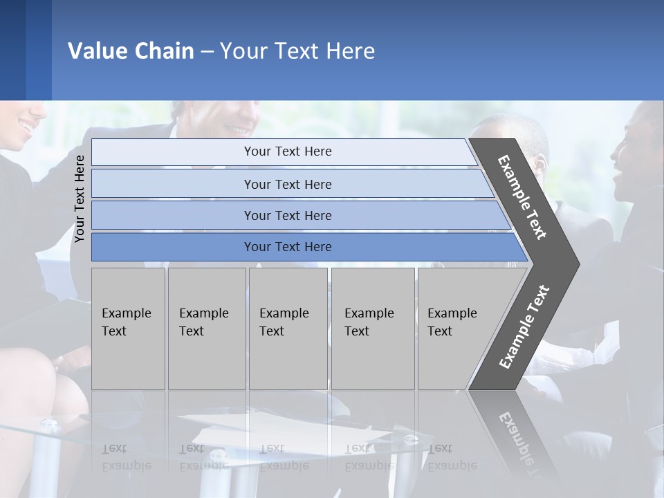 Temperature Power House PowerPoint Template