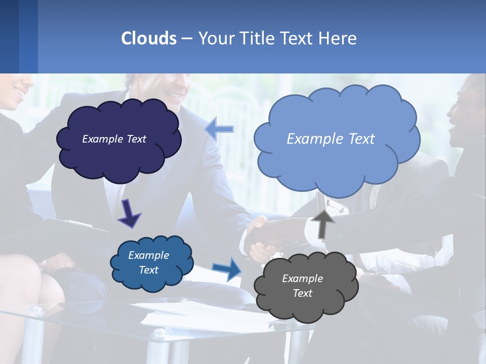 Temperature Power House PowerPoint Template
