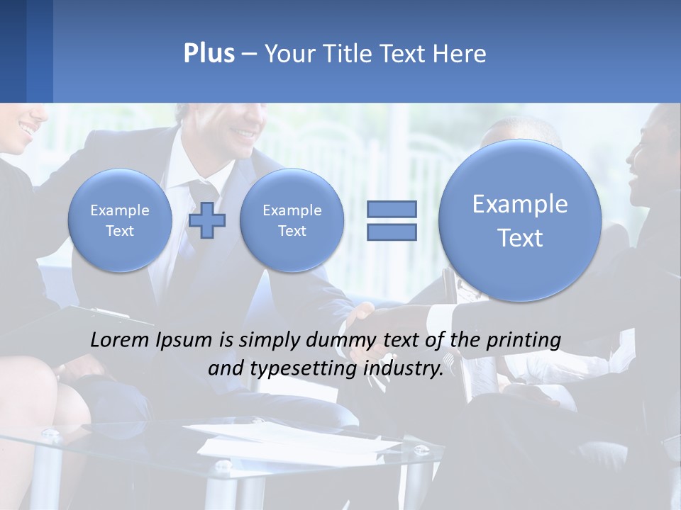 Temperature Power House PowerPoint Template