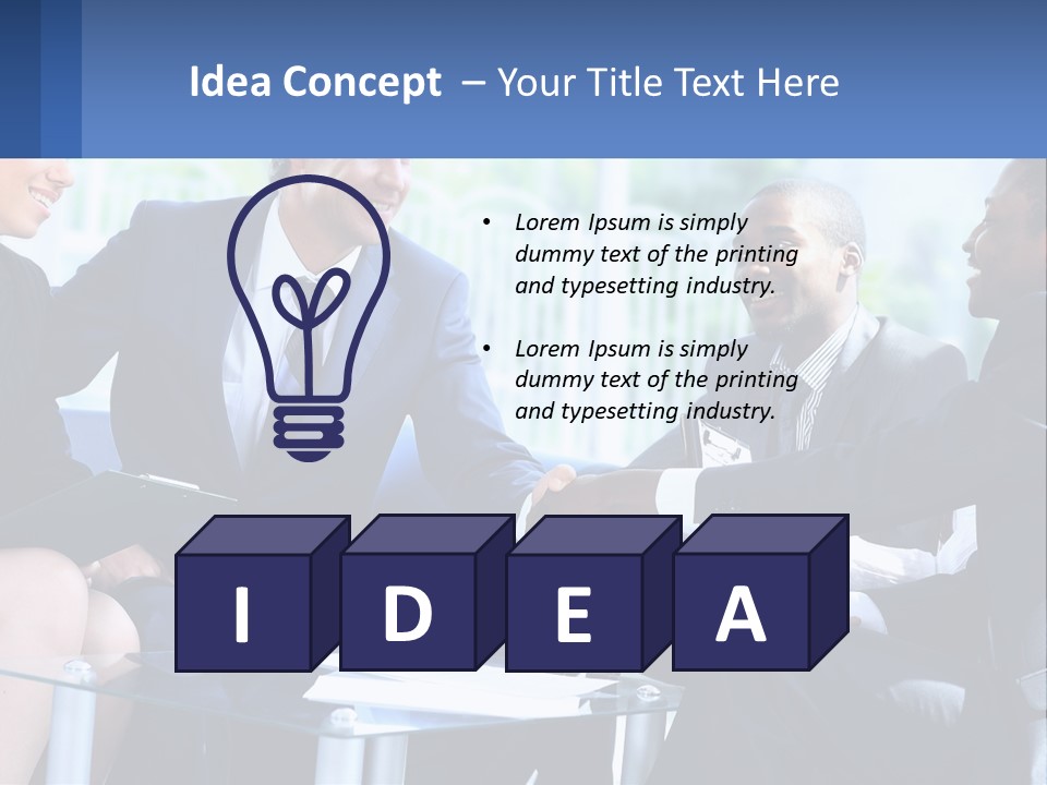 Temperature Power House PowerPoint Template