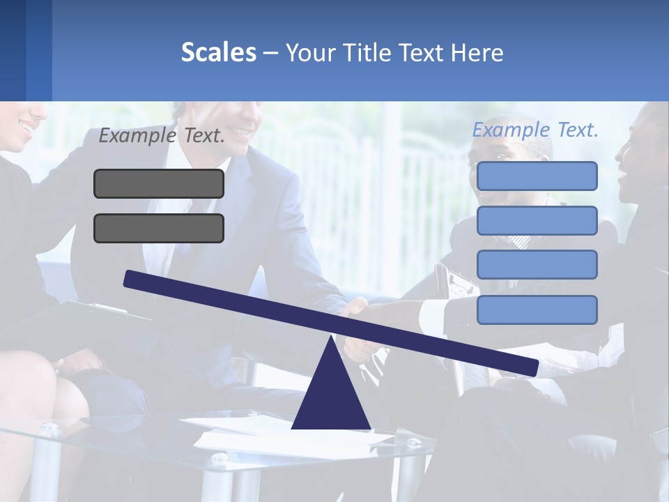 Temperature Power House PowerPoint Template
