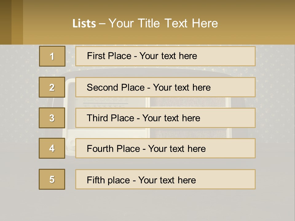 Remote Energy Electric PowerPoint Template