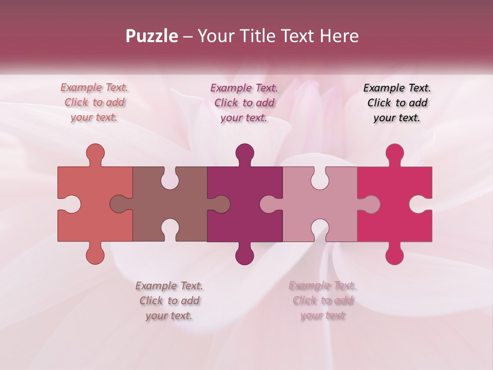 Unit White Condition PowerPoint Template