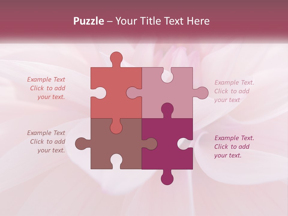 Unit White Condition PowerPoint Template