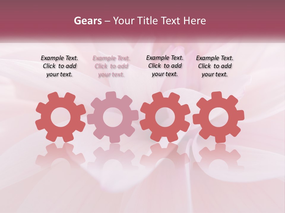 Unit White Condition PowerPoint Template