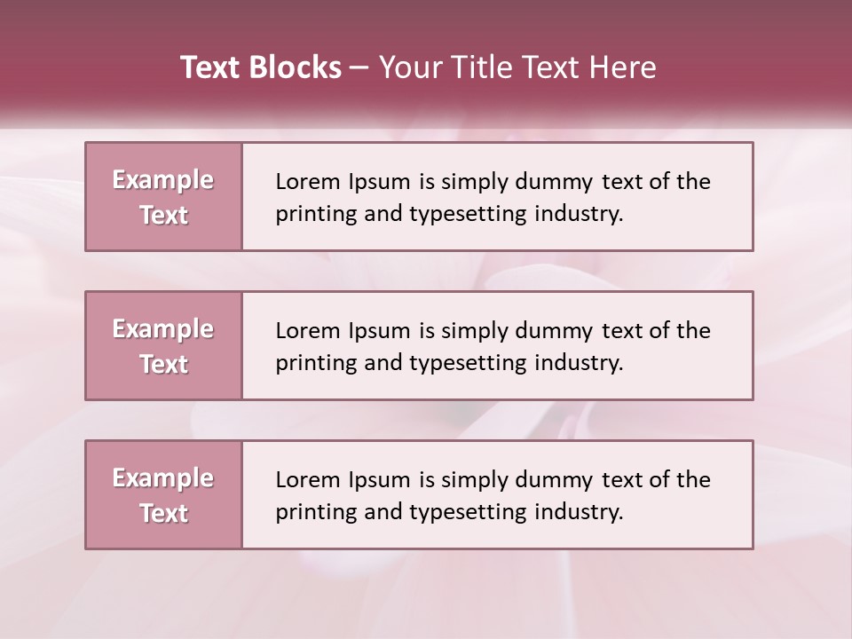 Unit White Condition PowerPoint Template