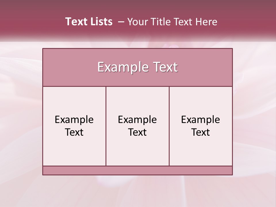 Unit White Condition PowerPoint Template