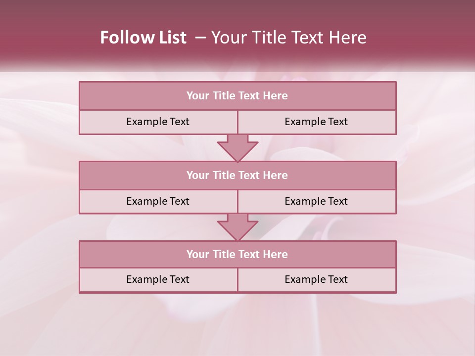 Unit White Condition PowerPoint Template