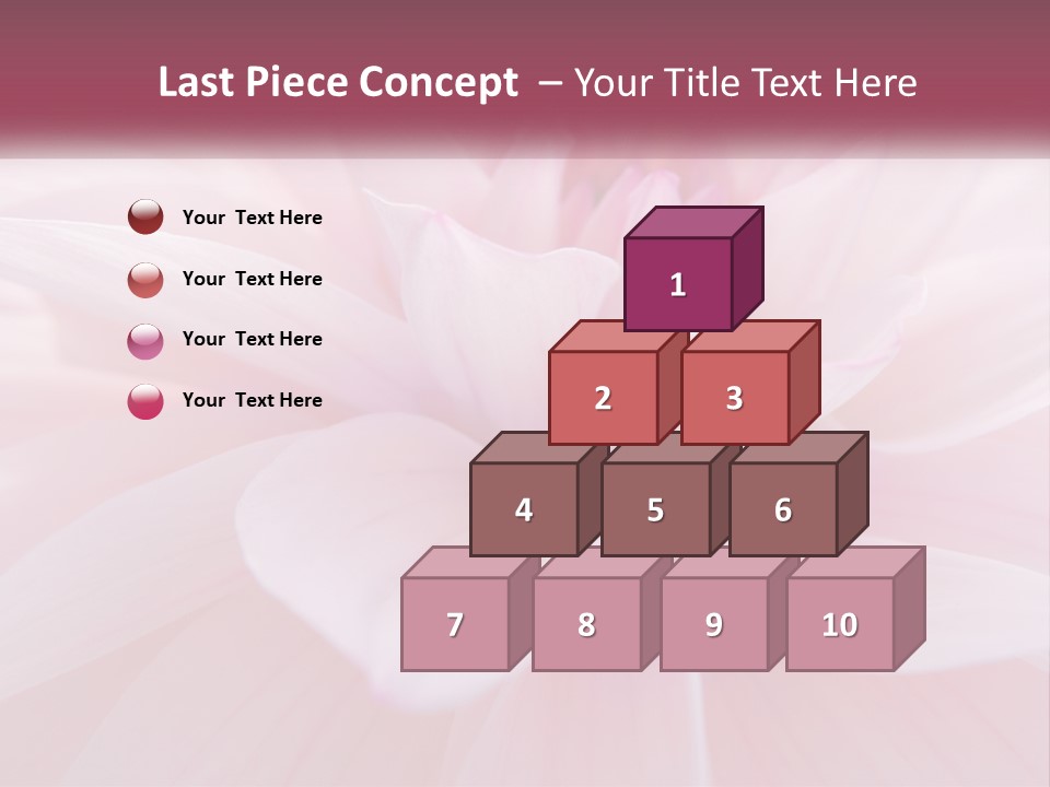 Unit White Condition PowerPoint Template