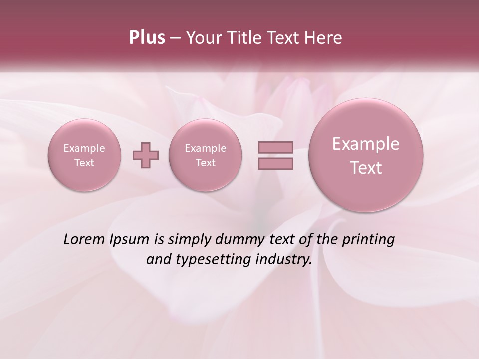 Unit White Condition PowerPoint Template