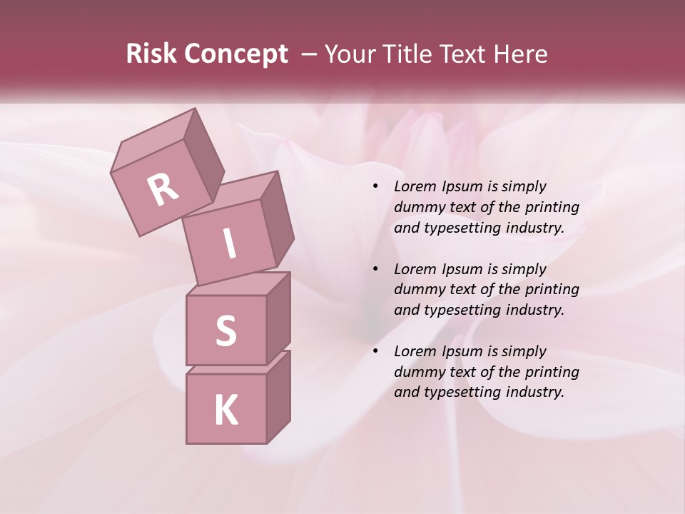 Unit White Condition PowerPoint Template