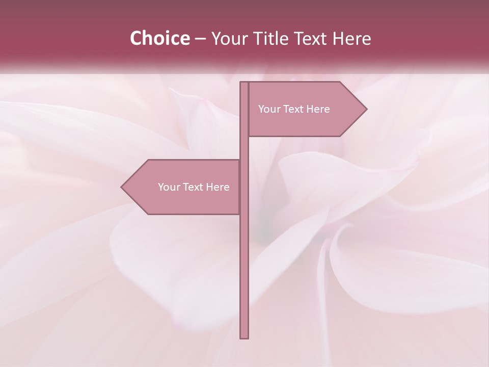 Unit White Condition PowerPoint Template