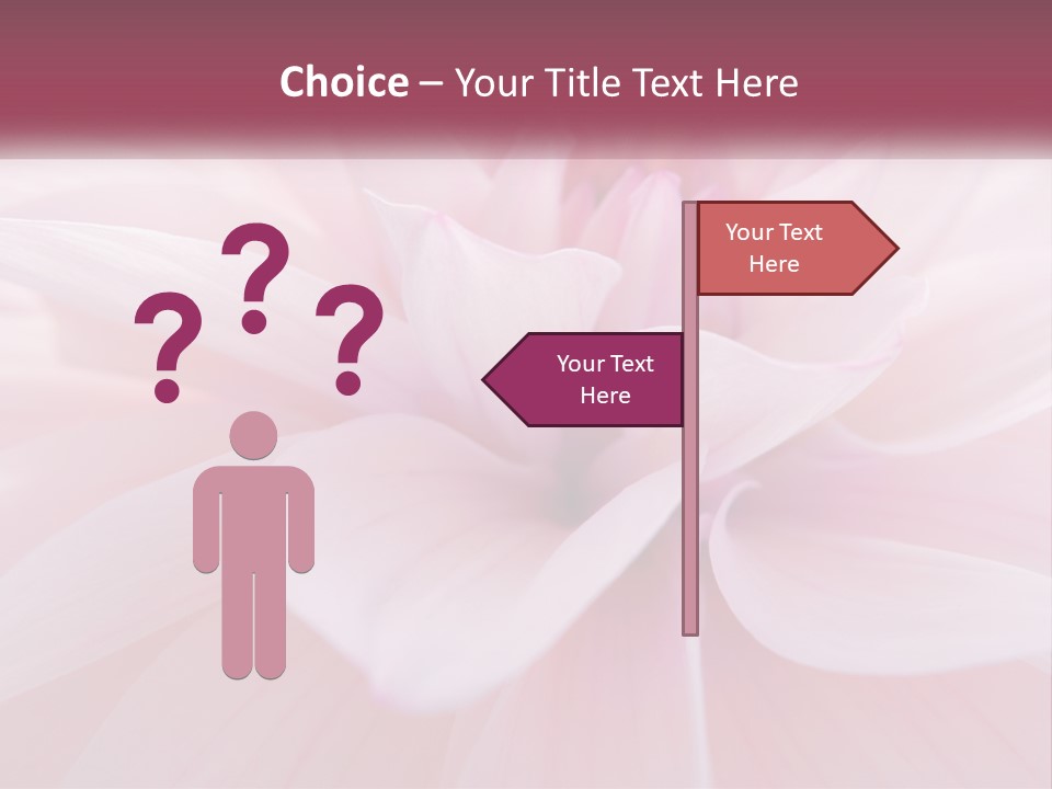 Unit White Condition PowerPoint Template